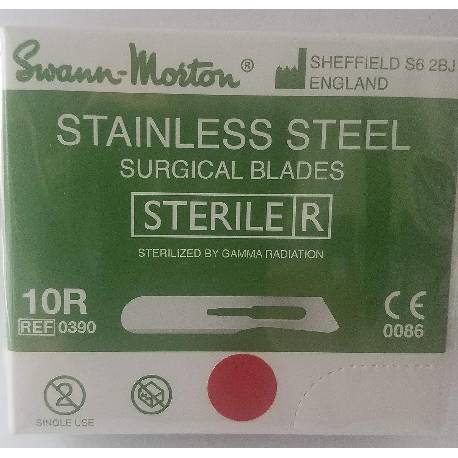 Swann-Morton #10R Sterile Surgical Blades